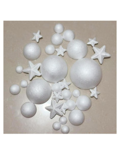 Kit de Bolas de Espuma Crafjie 42PCS para Manualidades y Proyectos