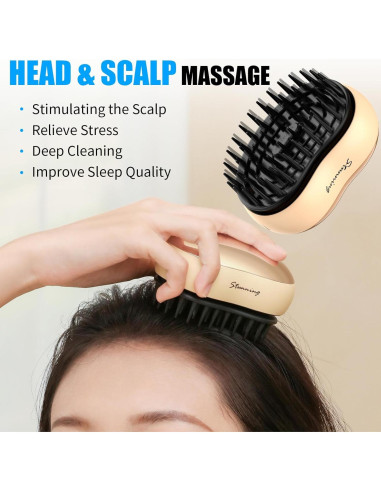 Masajeador Eléctrico de Cabeza JUSTHERE JK 928 con 2 Velocidades