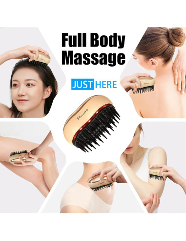 Masajeador Eléctrico de Cabeza JUSTHERE JK 928 con 2 Velocidades