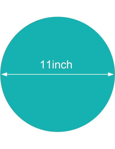 Puntos de Borrado en Seco HOXHA - Set de 8 Círculos Coloridos