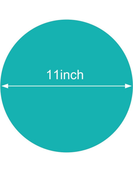 Puntos de Borrado en Seco HOXHA - Set de 8 Círculos Coloridos