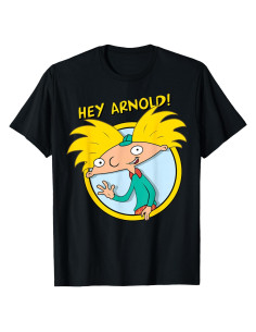 Camiseta Hey Arnold! Clásica para Hombre - Ropa Nickelodeon