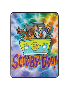 Manta de Peluche Scooby Doo Tie Dye 117x152 cm Northwest