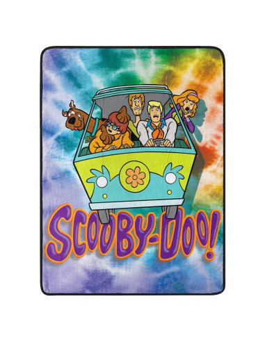 Manta de Peluche Scooby Doo Tie Dye 117x152 cm Northwest