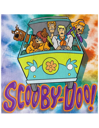 Manta de Peluche Scooby Doo Tie Dye 117x152 cm Northwest