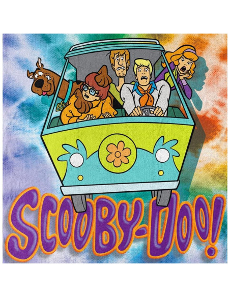 Manta de Peluche Scooby Doo Tie Dye 117x152 cm Northwest