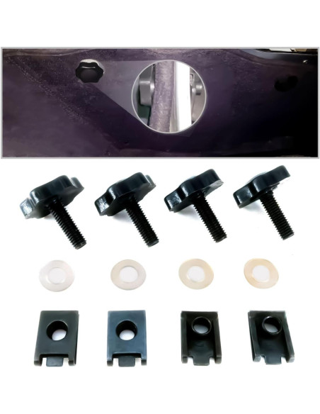 Tornillos Antirrobo de Maletero Americruise para Harley 1993-2023