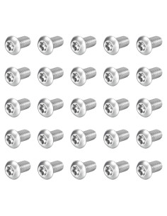 Tornillos de Seguridad Torx uxcell 25 Pcs Acero Inoxidable 304