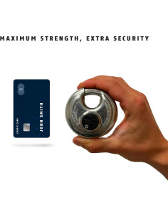 Candado de Disco ABUS 20/70 Alta Seguridad 70mm con 2 Llaves 2