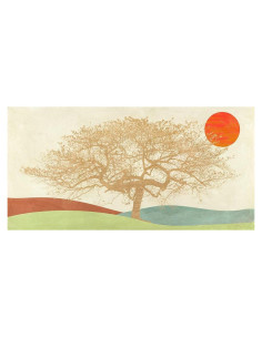 Póster Arte Fino Árbol Dorado Sayaka Miko 61x30.5 cm