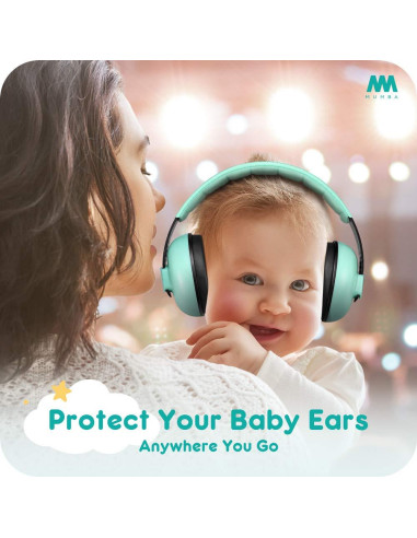 Auriculares Canceladores de Ruido Mumba para Bebés 3-24 Meses