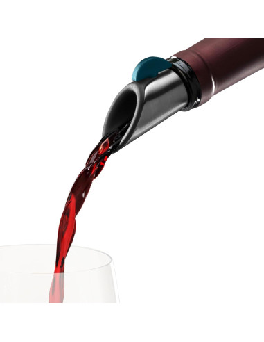 Vertedor y Tapón de Vino Innovine Acero Inoxidable Verde