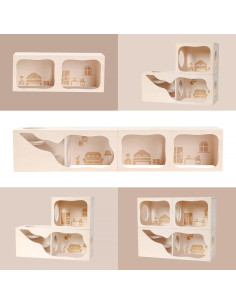 Casa de Madera para Hámsteres TAFIT - Dormitorio 15x12x12 cm 2