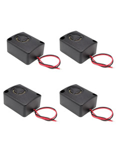 4 Piezas Alarma Piezo 110dB ShangHJ 12V Seguridad Antirrobo