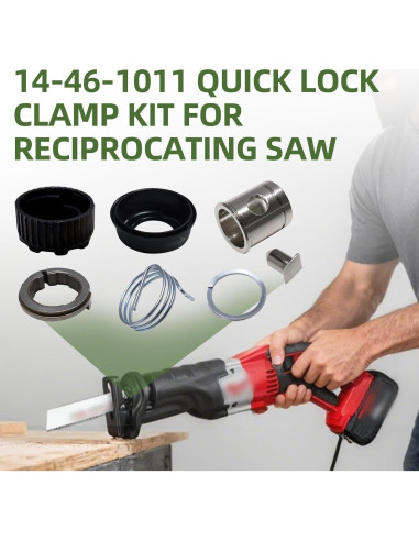 Kit Abrazadera Bloqueo Rápido 14-46-1011 para Sierra Recíproca