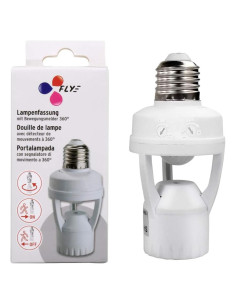 Adaptador de bombilla E26/E27 con sensor de movimiento Toplimit