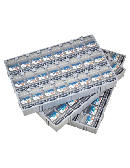 Kit de Resistores SMD Guanruixin EIA 0402 7200PCS 72 Valores