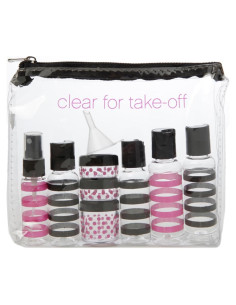 Kit de Aseo de Viaje Miamica 12 Piezas Aprobado por TSA