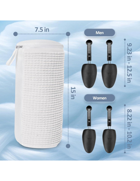 Bolsa de Lavadora de Zapatos LDYDGQMY con Cierre Bloqueable