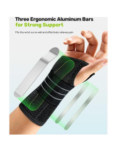 Férula para túnel carpiano Rakiie mano izquierda azul pequeña 2