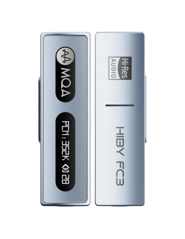 DAC USB HiBy FC3 II Azul Amplificador de Auriculares 112mW