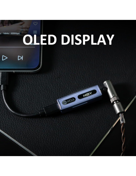 DAC USB HiBy FC3 II Azul Amplificador de Auriculares 112mW