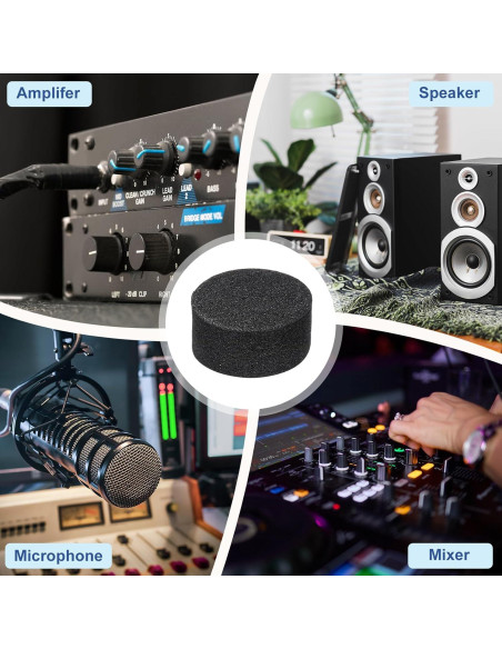 Almohadillas de Aislamiento MECCANIXITY 15mmx8mm Espuma EVA 4 Pcs