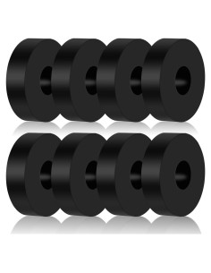 8 Arandelas de Aislamiento de Vibraciones Caucho Hidaily 3.8 cm