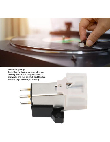 Cartucho de tocadiscos AT 3600L Zopsc con aguja magnética