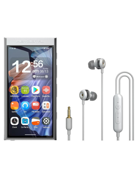 Reproductor MP3 HiBy M300 Android + Auriculares XOE Plata