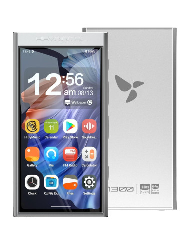 Reproductor MP3 HiBy M300 Android + Auriculares XOE Plata