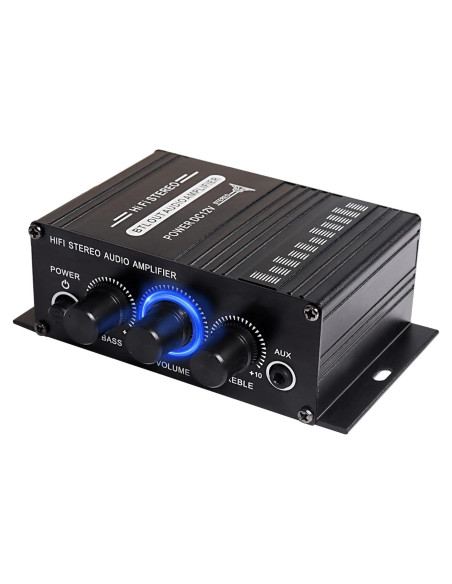 Amplificador de Audio Estéreo HiFi Yingtuyou AK-270 12V 20W