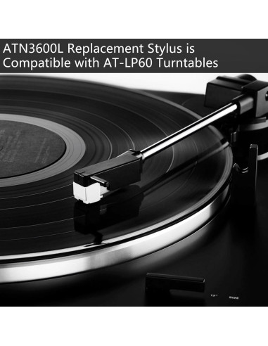 Aguja de Reemplazo ATN3600L Audio-Technica para Tocadiscos