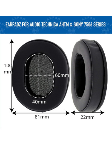Almohadillas de Reemplazo Dekoni para Audio Technica ATH-M50X