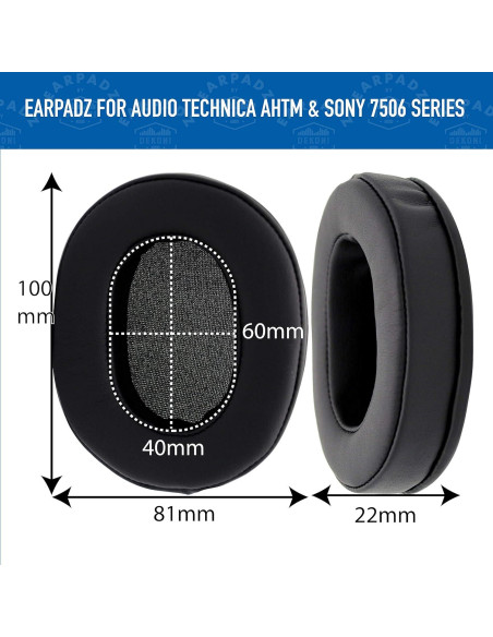 Almohadillas de Reemplazo Dekoni para Audio Technica ATH-M50X