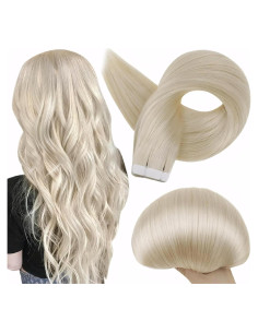 Extensiones de Cabello con Cinta Full Shine 25 cm Rubio Platino