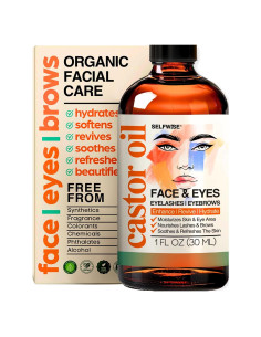 Aceite de Ricino Orgánico 28.35ml - Hidratante Facial y Ojos