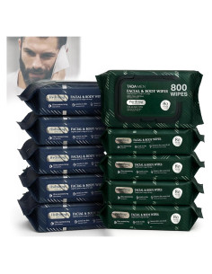 Toallitas Faciales y Corporales TADA - 800 Unidades Sin Enjuague