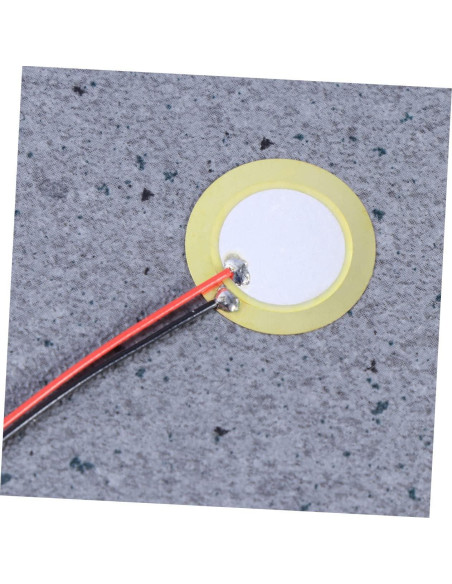 10 Elementos Piezoeléctricos Garneck para Guitarra y Electrónica