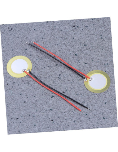 10 Elementos Piezoeléctricos Garneck para Guitarra y Electrónica