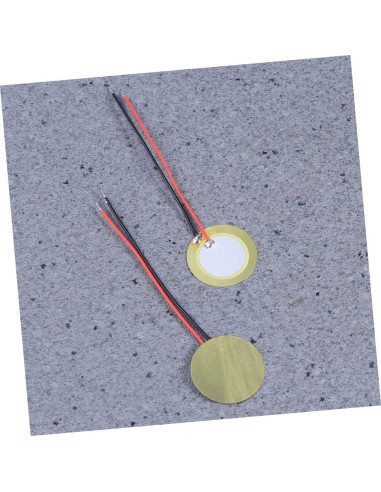 10 Elementos Piezoeléctricos Garneck para Guitarra y Electrónica