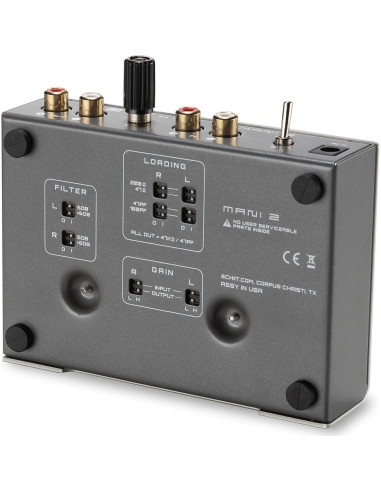 Schiit Mani 2 Previo de Phono MM/MC/MI - Bajo Ruido y Alta Precisión