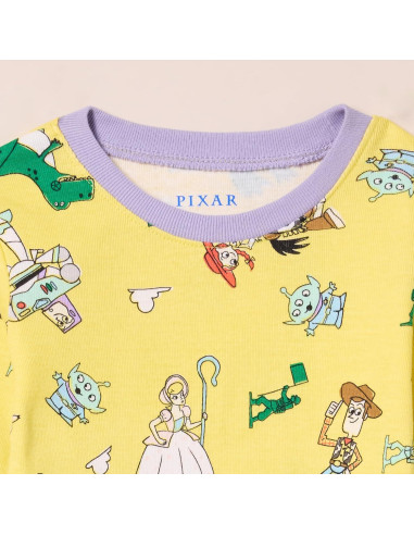 Pijamas ajustados de algodón Disney Amazon Essentials 4T - 3 piezas