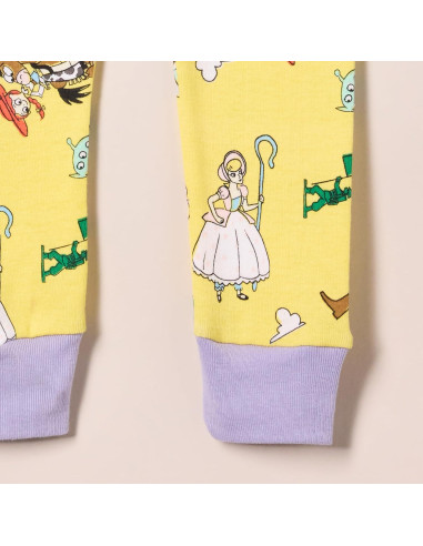 Pijamas ajustados de algodón Disney Amazon Essentials 4T - 3 piezas