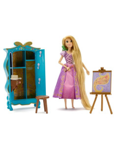 Conjunto de Juego de Tocador Rapunzel Disney - Muñeca y Accesorios