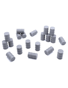 Barriles de Gas EnderToys para Miniaturas 28mm - 20 Unidades