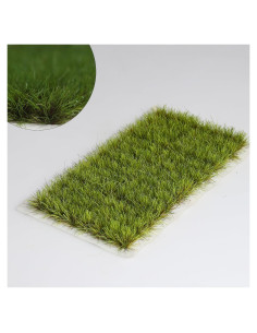 104 Piezas Hierba Estática Ylutex Verde Jungle para Dioramas