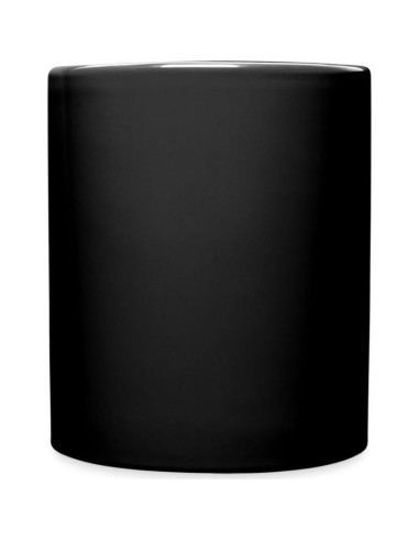 Taza Cerámica Spreadshirt Pitufos Odio los Lunes 325 ml Negra