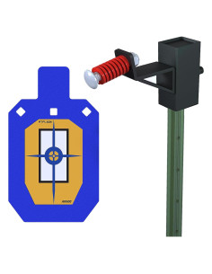 Blanco de Acero AR500 Atflbox 12x7" con Soporte en T