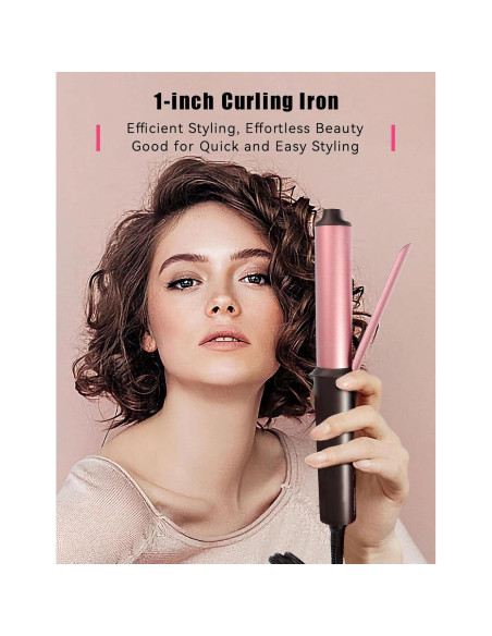 Rizador de Cabello MINI LANDOT 1" Doble Voltaje 100-240V